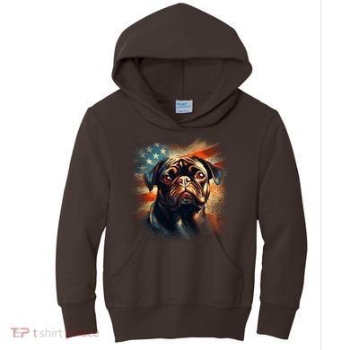 American Pug Kids Hoodie