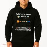 Astrological Planetary Alignment Birthday Funny Gift Hoodie thumb 2