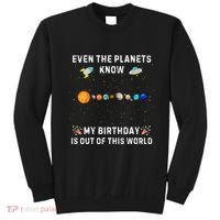 Astrological Planetary Alignment Birthday Funny Gift Sweatshirt thumb 0