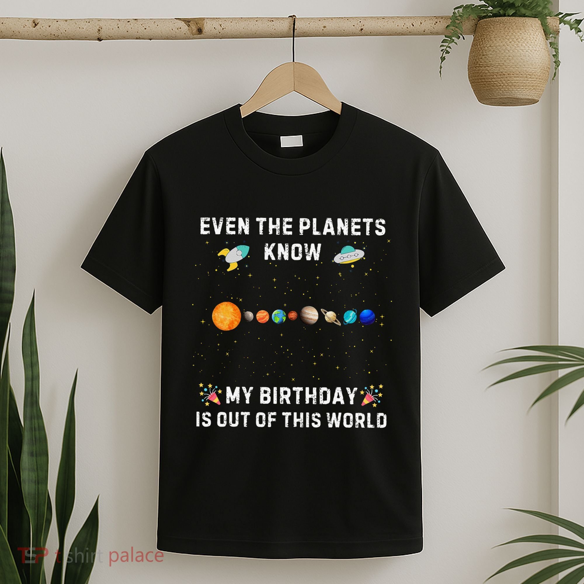 Astrological Planetary Alignment Birthday Funny Gift T-Shirt