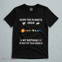Astrological Planetary Alignment Birthday Funny Gift T-Shirt thumb 5