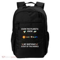 Astrological Planetary Alignment Birthday Funny Gift Backpack thumb 0