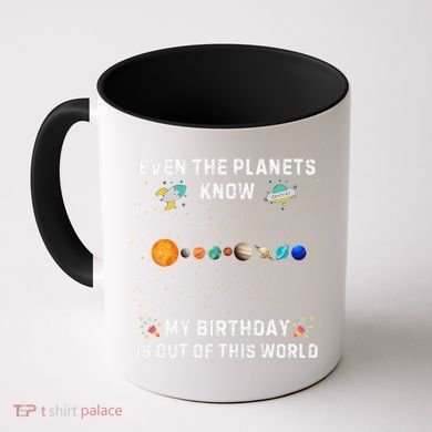 Astrological Planetary Alignment Birthday Funny Gift Coffee Mug