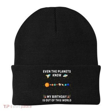 Astrological Planetary Alignment Birthday Funny Gift Beanie