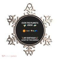 Astrological Planetary Alignment Birthday Funny Gift Ornament thumb 0