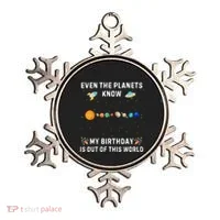 Astrological Planetary Alignment Birthday Funny Gift Ornament thumb 0