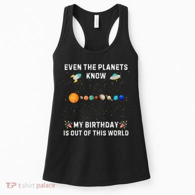 Astrological Planetary Alignment Birthday Funny Gift Women's Tank Top