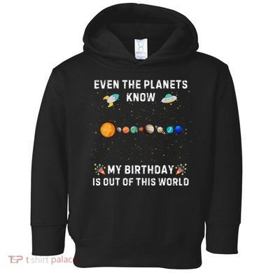 Astrological Planetary Alignment Birthday Funny Gift Toddler Hoodie