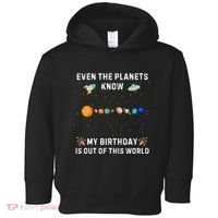 Astrological Planetary Alignment Birthday Funny Gift Toddler Hoodie thumb 0