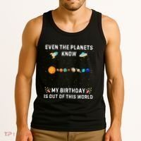 Astrological Planetary Alignment Birthday Funny Gift Tank Top thumb 3