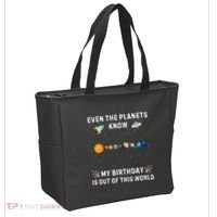 Astrological Planetary Alignment Birthday Funny Gift Tote Bag thumb 2