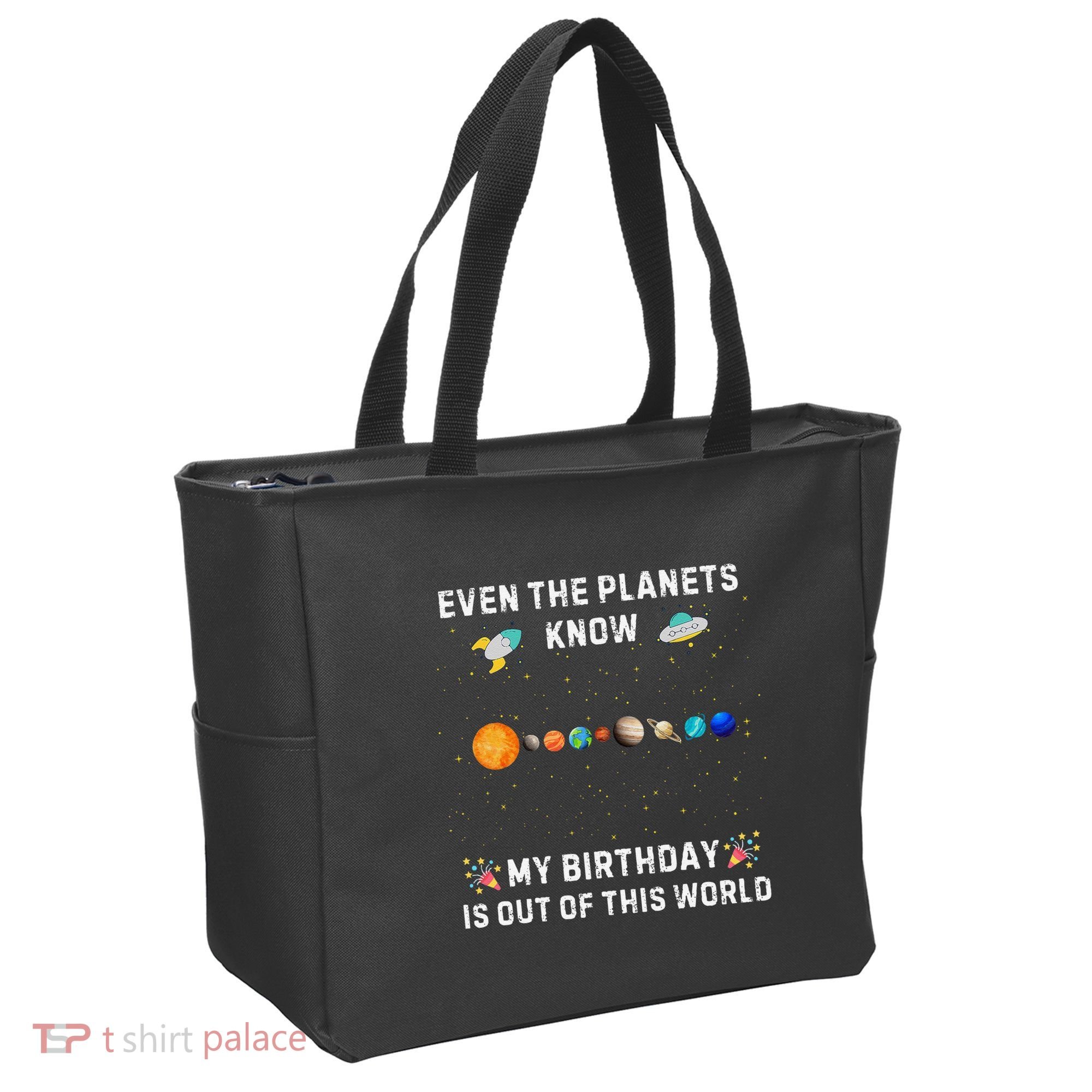 Astrological Planetary Alignment Birthday Funny Gift Tote Bag