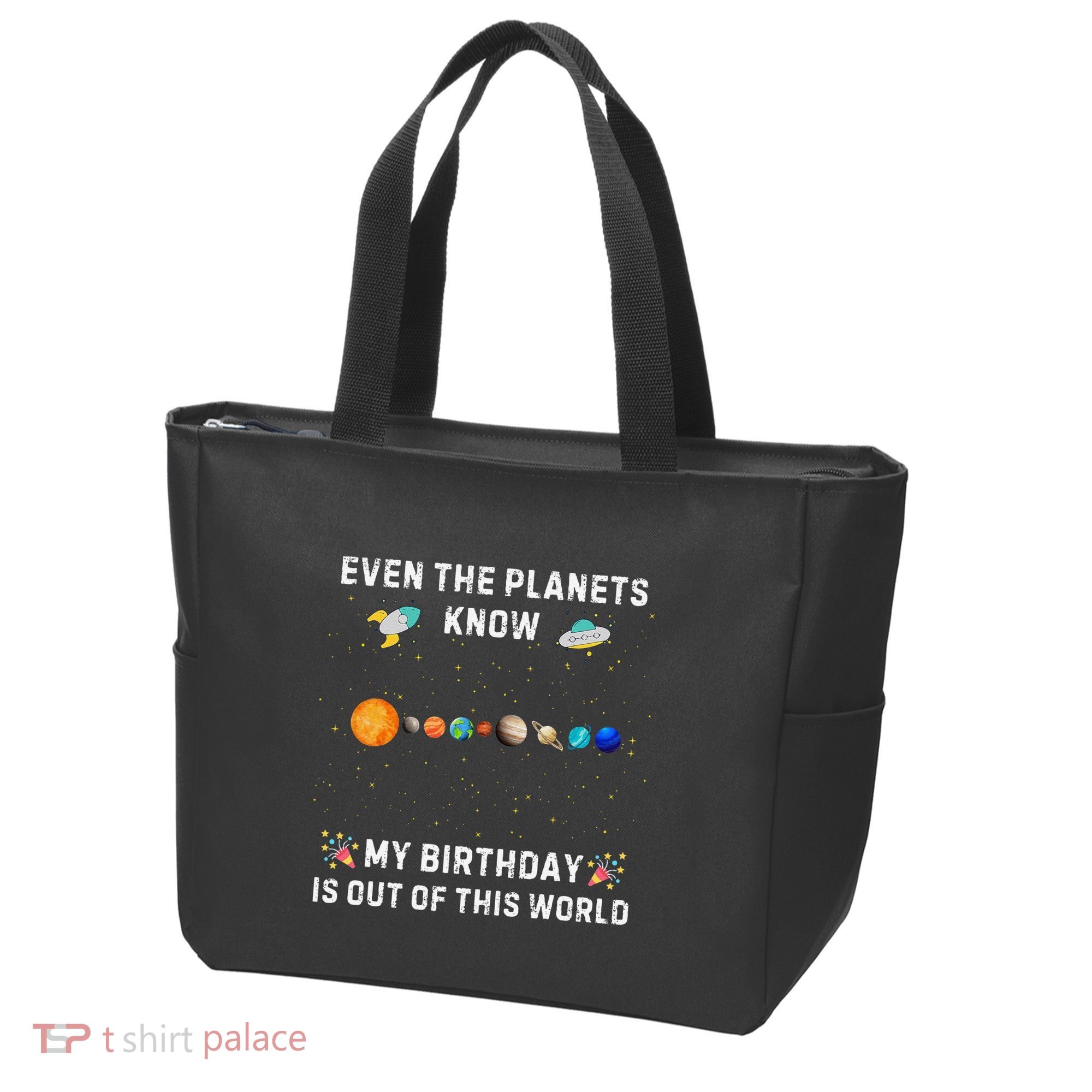 Astrological Planetary Alignment Birthday Funny Gift Tote Bag