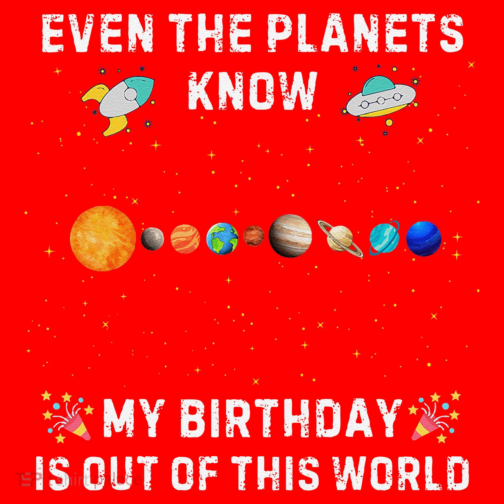 Astrological Planetary Alignment Birthday Funny Gift Santa Hat