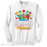 Autism Princess Autism Awareness Queen Girl Sweatshirt thumb 0