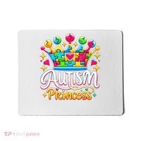 Autism Princess Autism Awareness Queen Girl Mousepad thumb 0