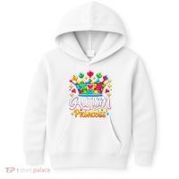 Autism Princess Autism Awareness Queen Girl Kids Hoodie thumb 0