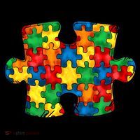 Autism Puzzle Autism Awareness Month Toddler Hoodie thumb 2