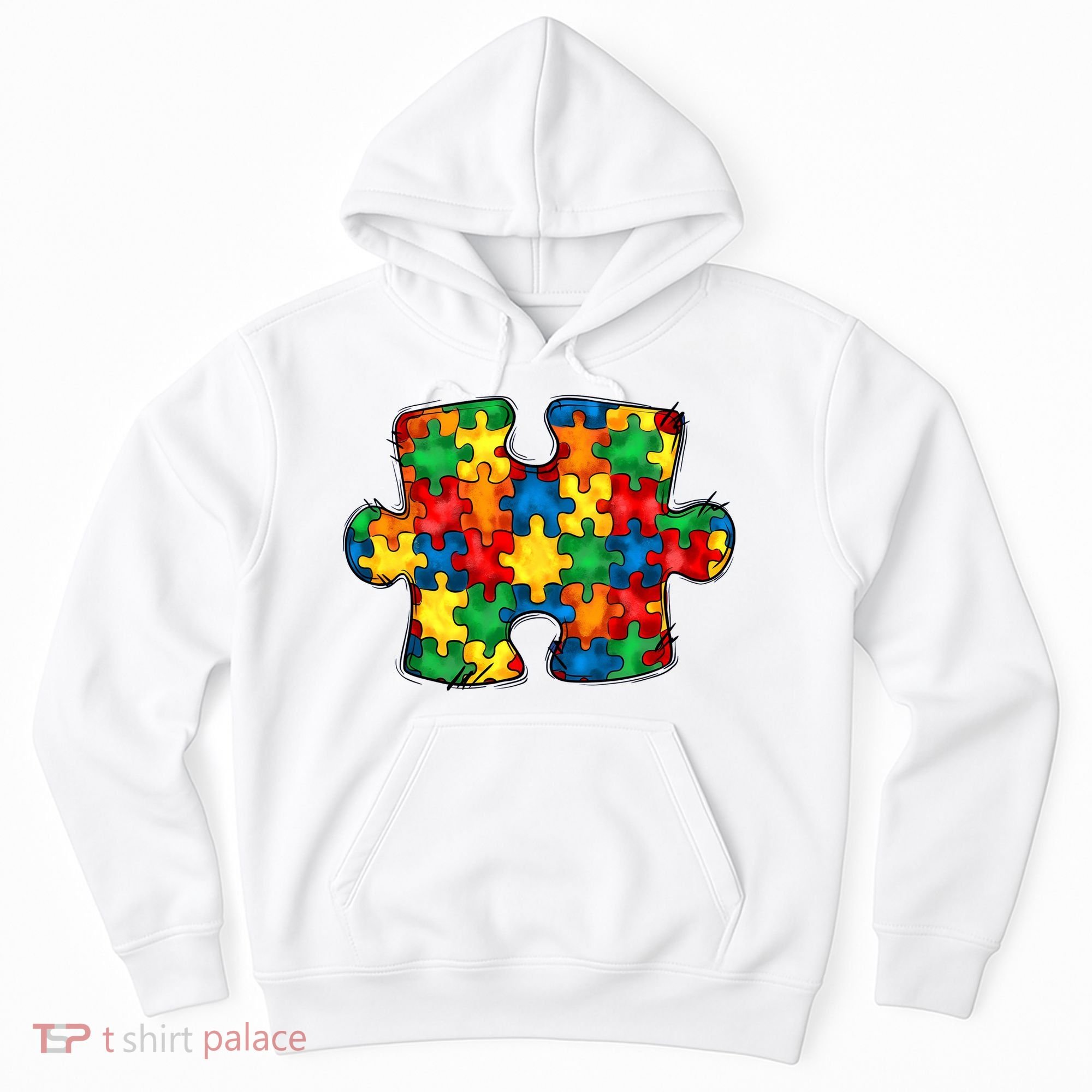 Autism Puzzle Autism Awareness Month Hoodie