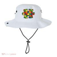 Autism Puzzle Autism Awareness Month Bucket Hat thumb 0