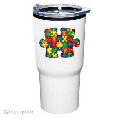 Autism Puzzle Autism Awareness Month Tumbler