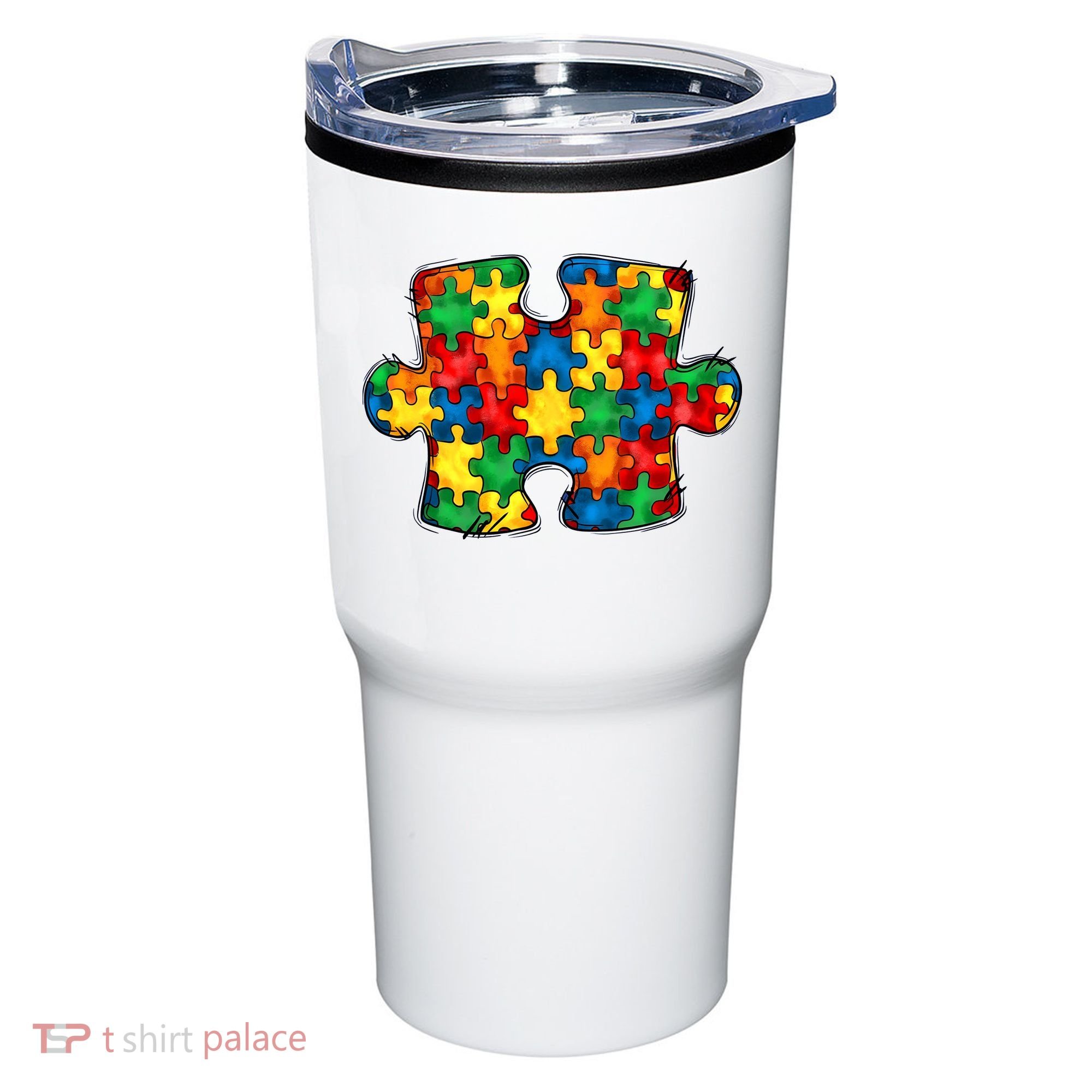 Autism Puzzle Autism Awareness Month Tumbler