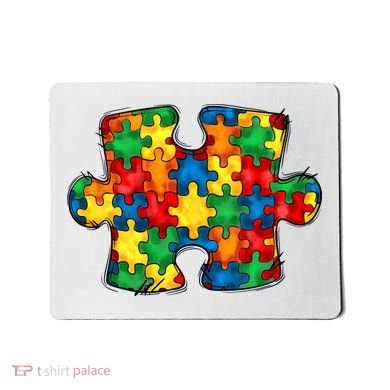 Autism Puzzle Autism Awareness Month Mousepad