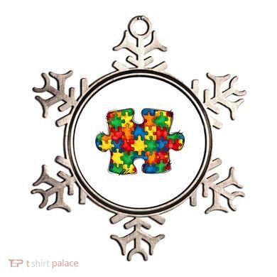 Autism Puzzle Autism Awareness Month Ornament