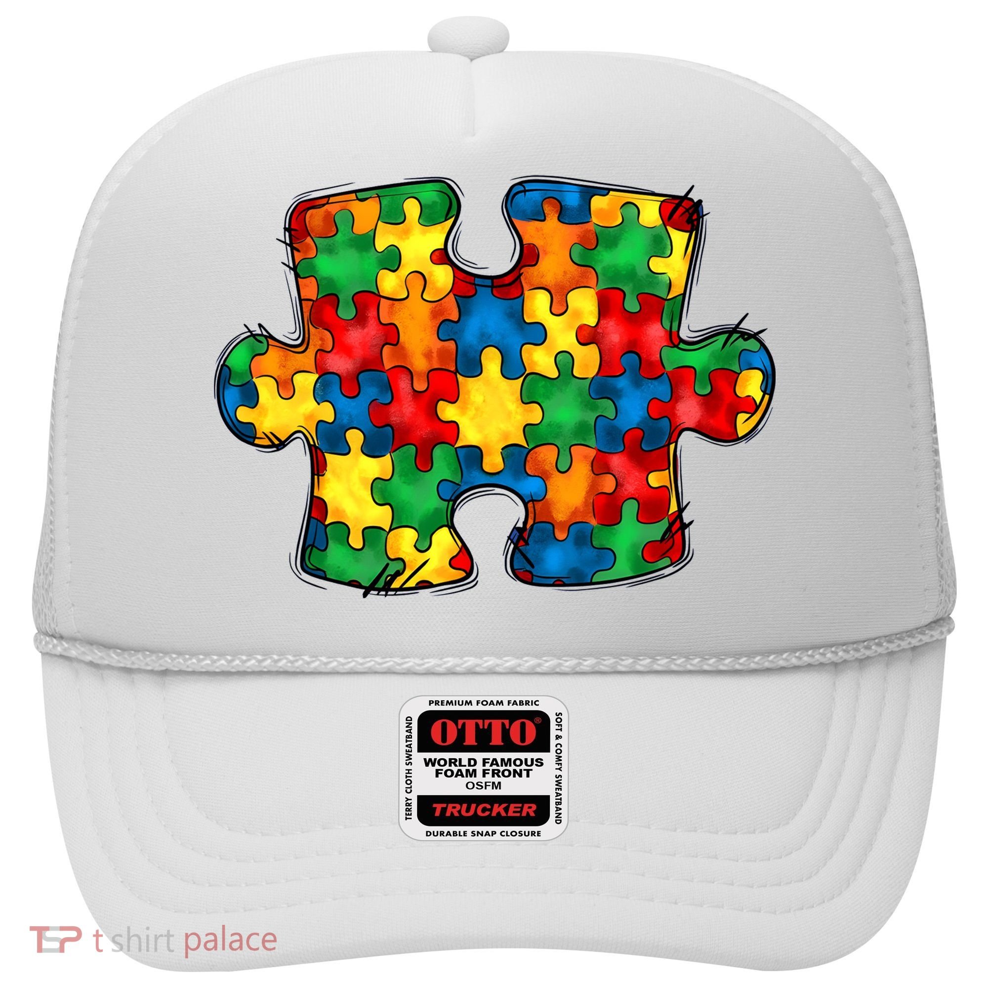 Autism Puzzle Autism Awareness Month Hat
