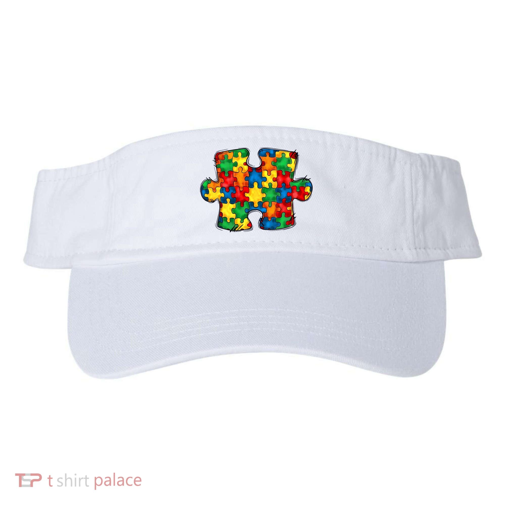 Autism Puzzle Autism Awareness Month Visor