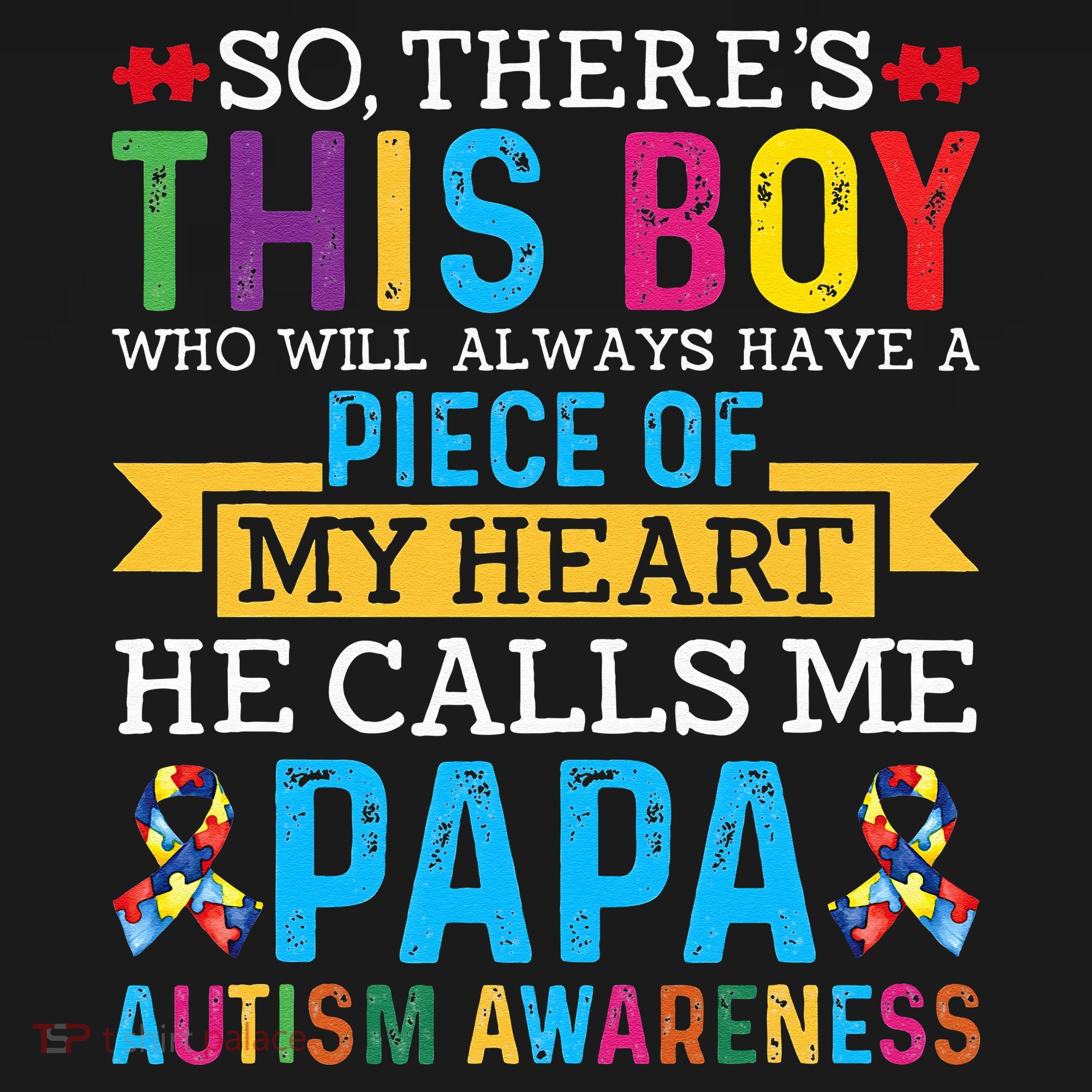 Autism Papa Autism Awareness Support Autism Motivational Visor