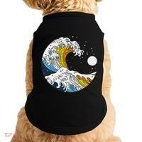 Aroace Pride Aro Ace Aromantic Asexual Flag Japan Great Wave Doggie Tank thumb 0