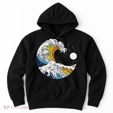 Aroace Pride Aro Ace Aromantic Asexual Flag Japan Great Wave Hoodie