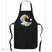 Aroace Pride Aro Ace Aromantic Asexual Flag Japan Great Wave Apron thumb 0