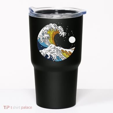 Aroace Pride Aro Ace Aromantic Asexual Flag Japan Great Wave Tumbler