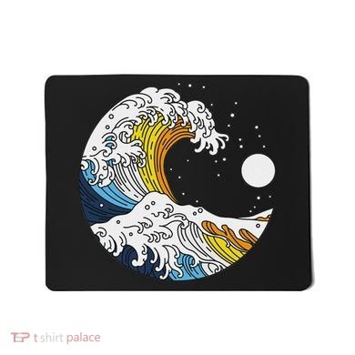 Aroace Pride Aro Ace Aromantic Asexual Flag Japan Great Wave Mousepad