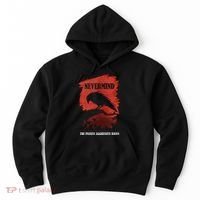 A Passive Aggressive Raven Literature Nevermind Allusion Hoodie thumb 0