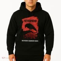 A Passive Aggressive Raven Literature Nevermind Allusion Hoodie thumb 2