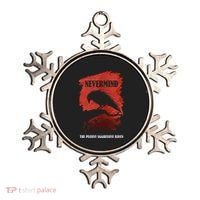 A Passive Aggressive Raven Literature Nevermind Allusion Ornament thumb 0