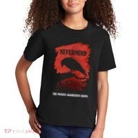 A Passive Aggressive Raven Literature Nevermind Allusion Kids T-Shirt thumb 2
