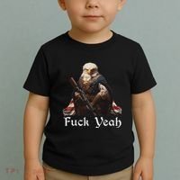 American Pride Bald Eagle Rifle 1776 Fuck Yeah Flag Cape Toddler T-Shirt thumb 2