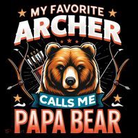 Archery Papa Bear My Favorite Archer Calls Me Papa Bear Cute Gift Coffee Mug thumb 5