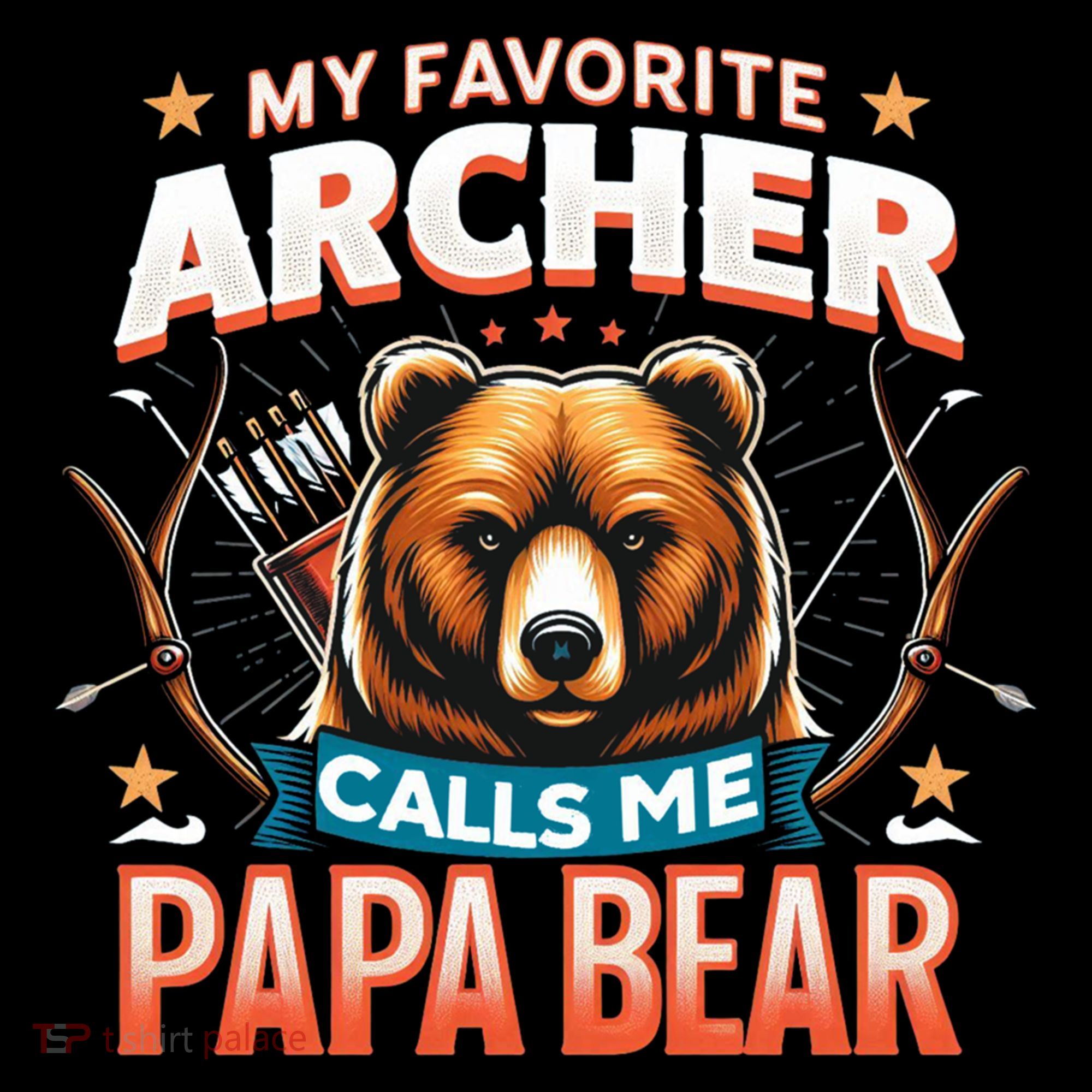 Archery Papa Bear My Favorite Archer Calls Me Papa Bear Cute Gift Coffee Mug