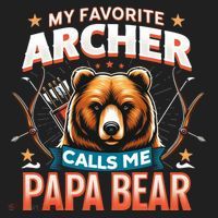 Archery Papa Bear My Favorite Archer Calls Me Papa Bear Cute Gift Hat thumb 2