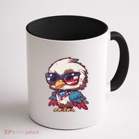 America Patriotic Bald Eagle Coffee Mug thumb 1