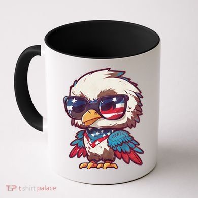 America Patriotic Bald Eagle Coffee Mug