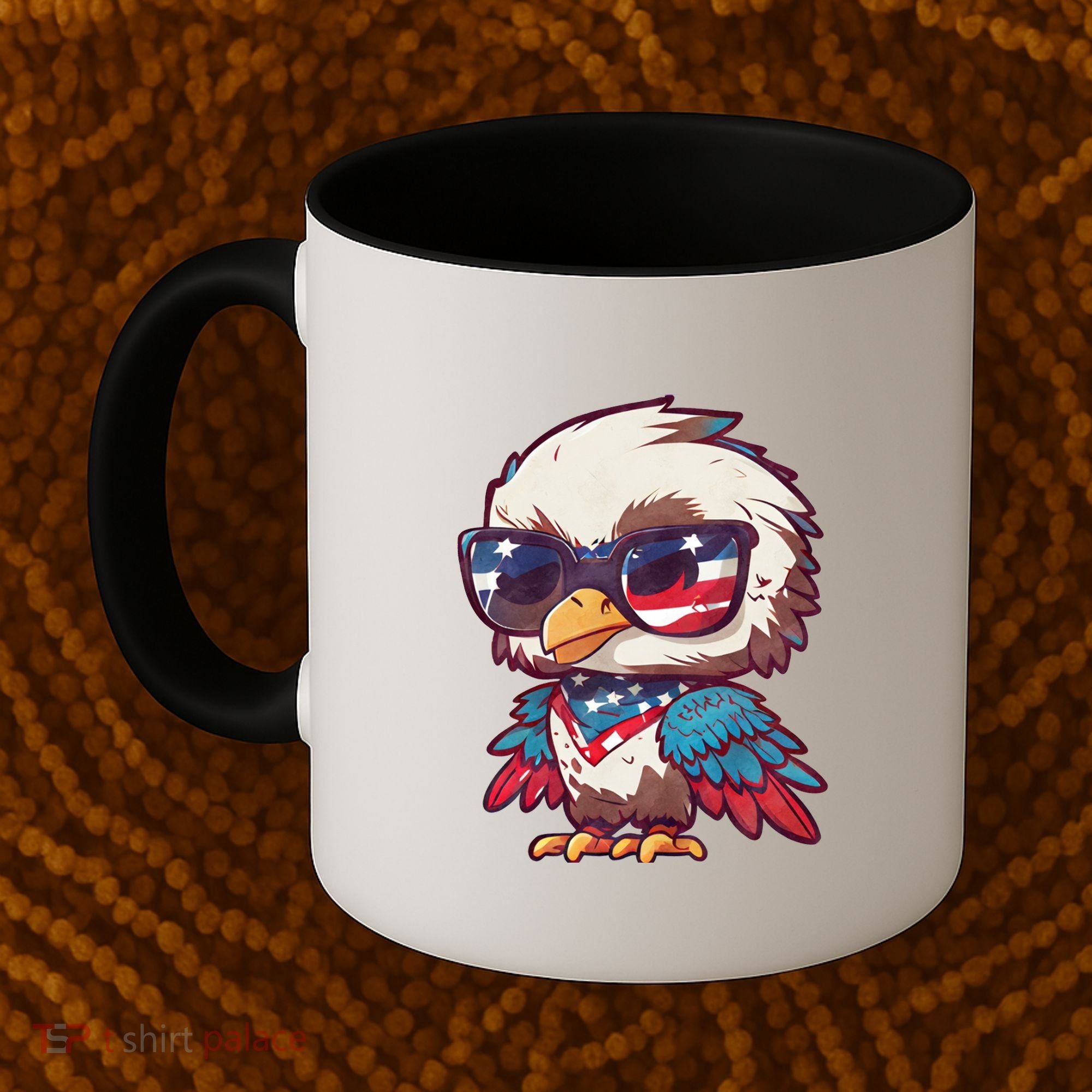 America Patriotic Bald Eagle Coffee Mug