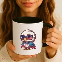 America Patriotic Bald Eagle Coffee Mug thumb 3