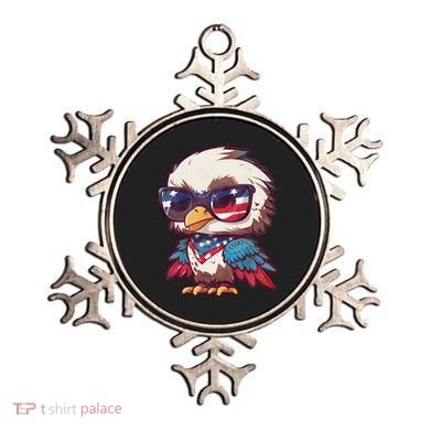 America Patriotic Bald Eagle Ornament