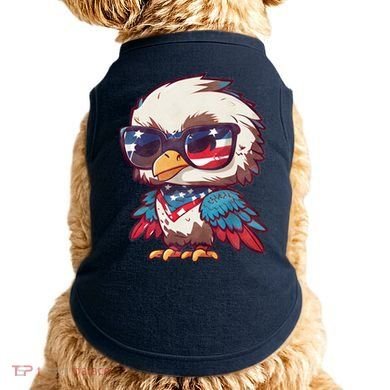 America Patriotic Bald Eagle Doggie Tank
